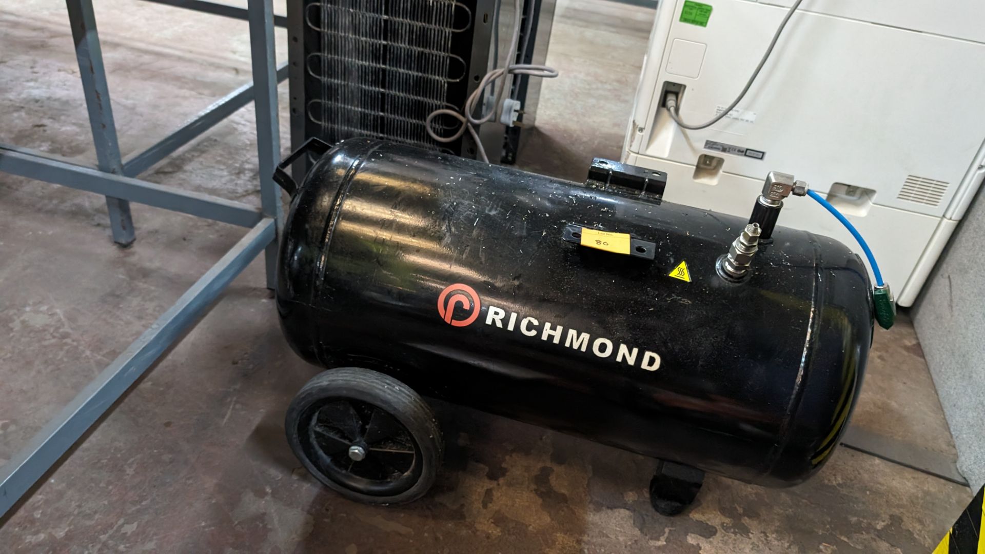 Richmond mobile welded air receiver - Image 2 of 6