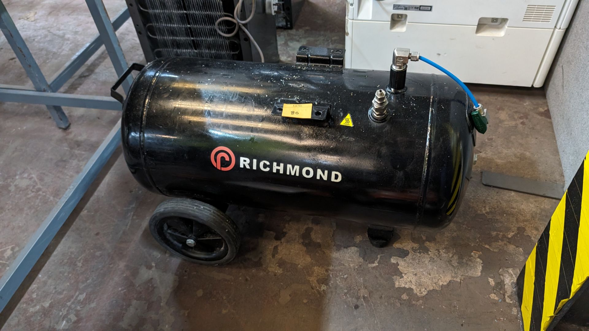 Richmond mobile welded air receiver - Image 3 of 6