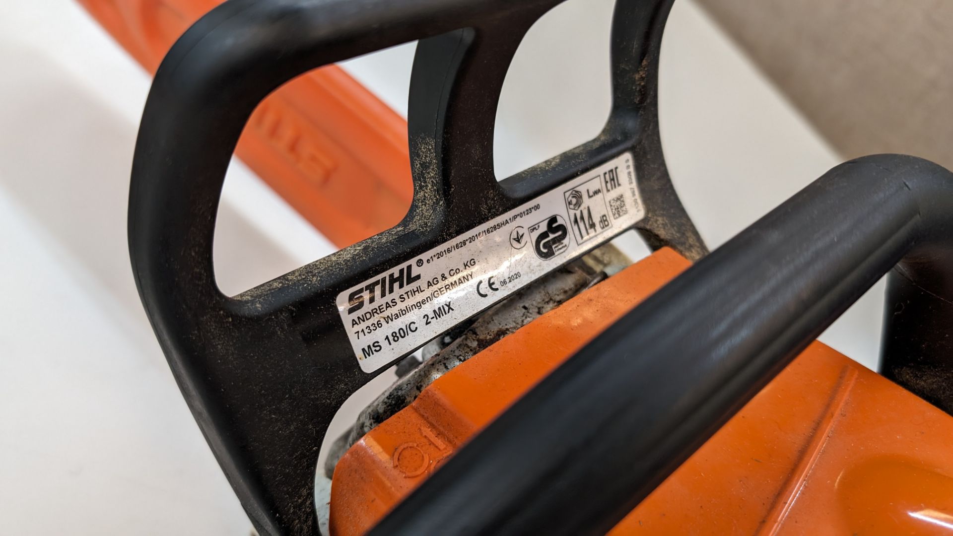 Stihl petrol driven saw, model MS180/C - Image 4 of 8