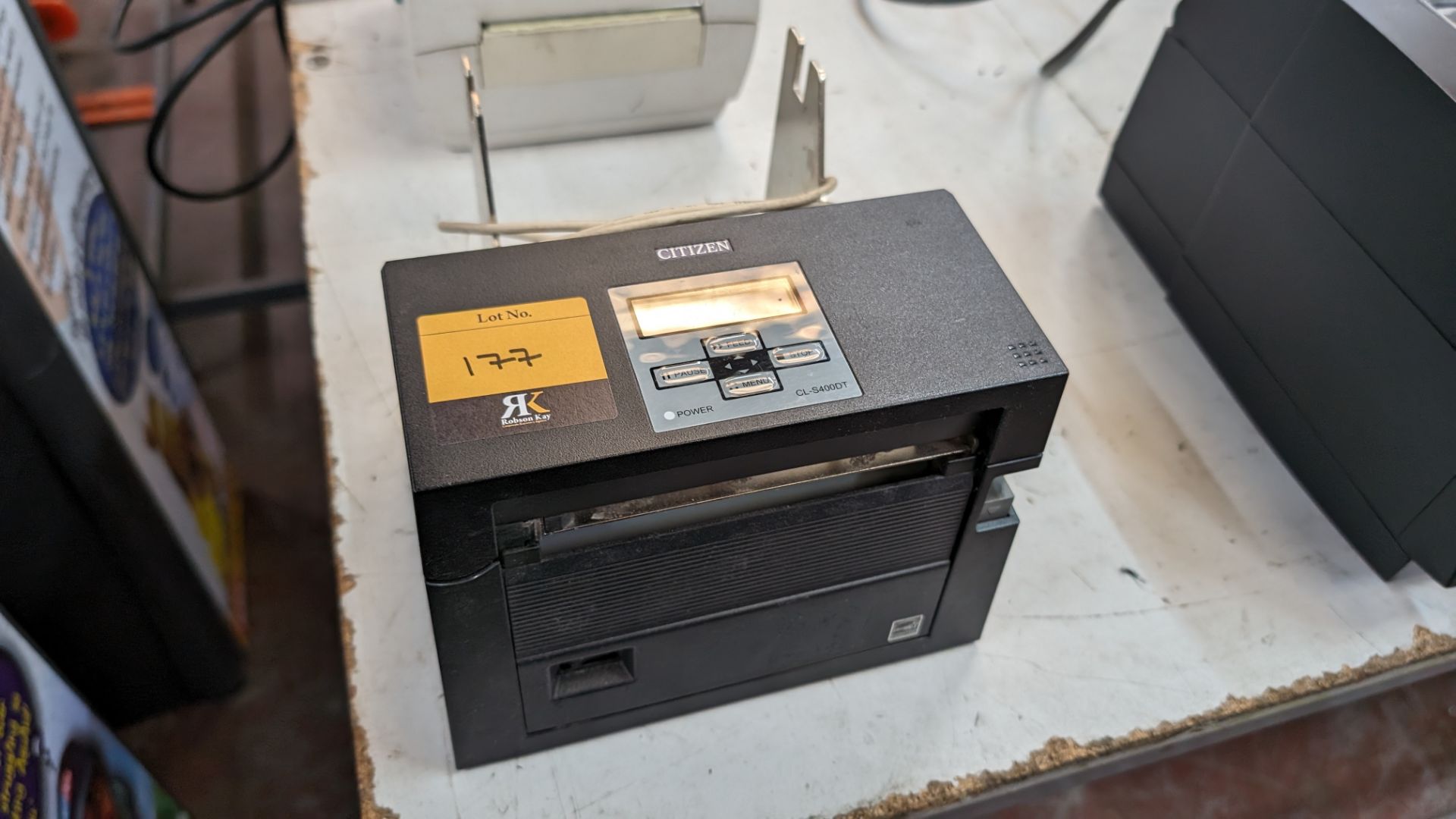 Citizen model CL-S400DT label printer