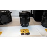 Canon EFS 10-18mm lens
