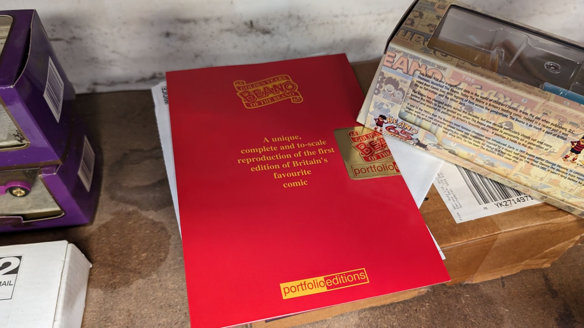 Beano 65th anniversary gift set including reproduction of the first edition of the comic plus 2 mode - Image 8 of 9