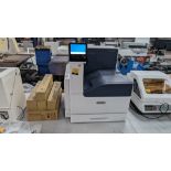 Xerox Versalink model C7000 printer plus quantity of consumables