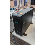 HP Proliant ML350 Gen 10 server including hot swap hard drives