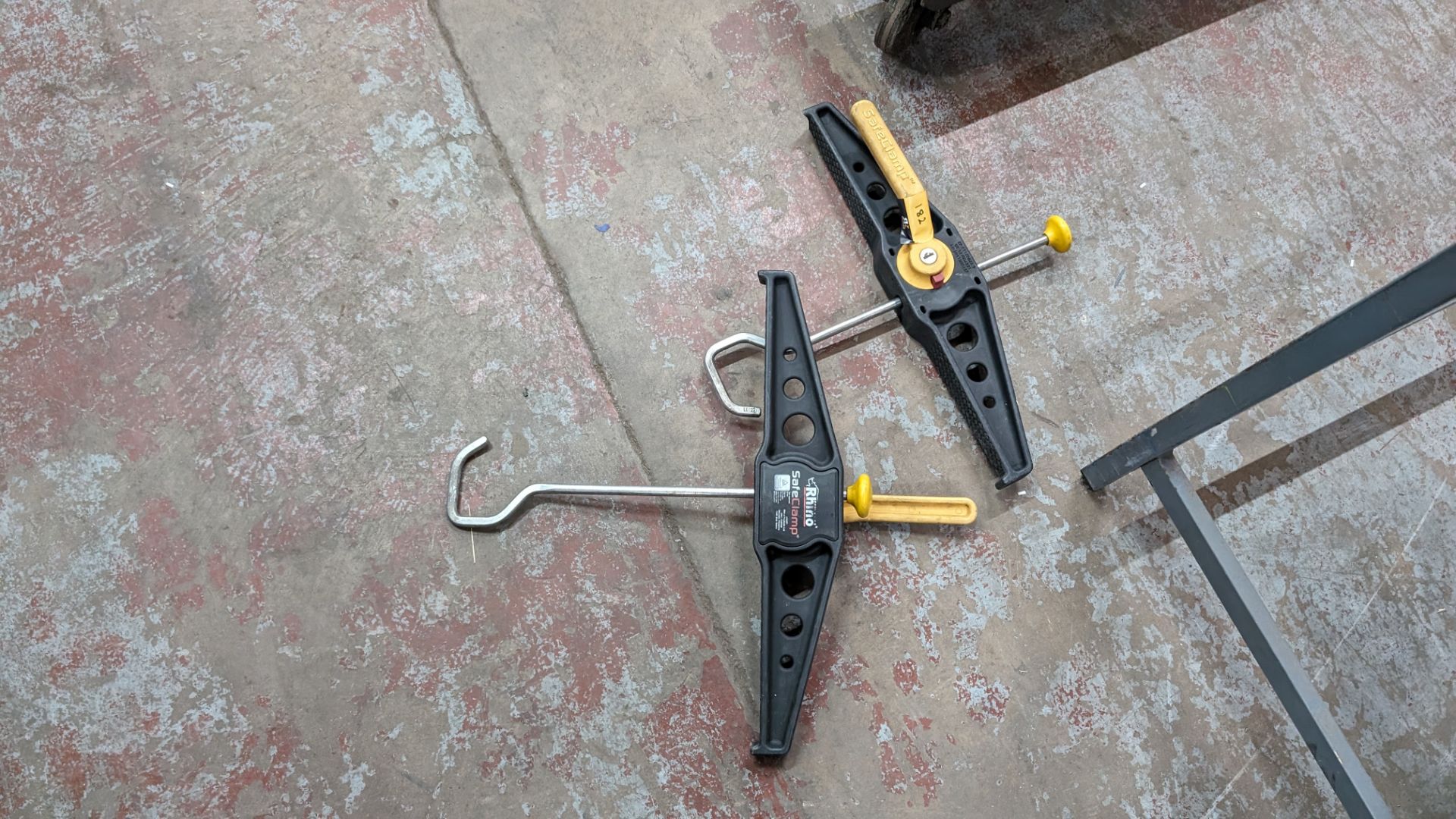 Pair of Rhino safe clamps for use with ladders - Image 5 of 5