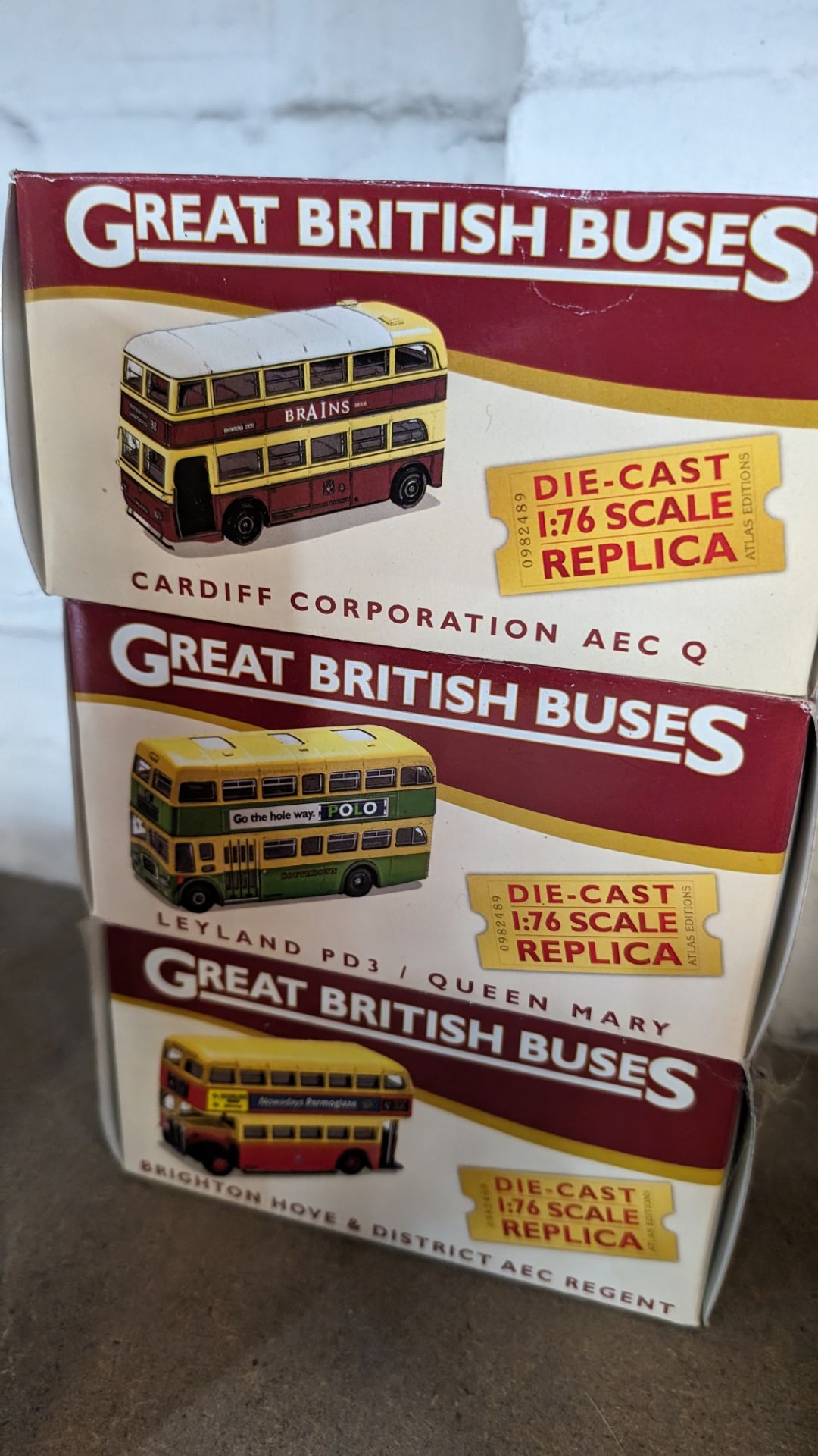 6 assorted Great British Buses die-cast replica buses, 1:76 scale - Image 3 of 11