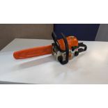 Stihl petrol driven saw, model MS180/C