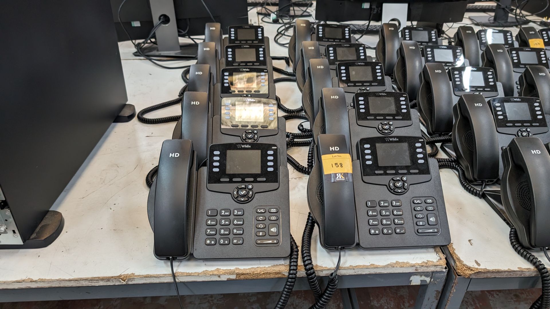 10 off Wildix WorkForce telephone handsets model V.2021 - Image 2 of 9