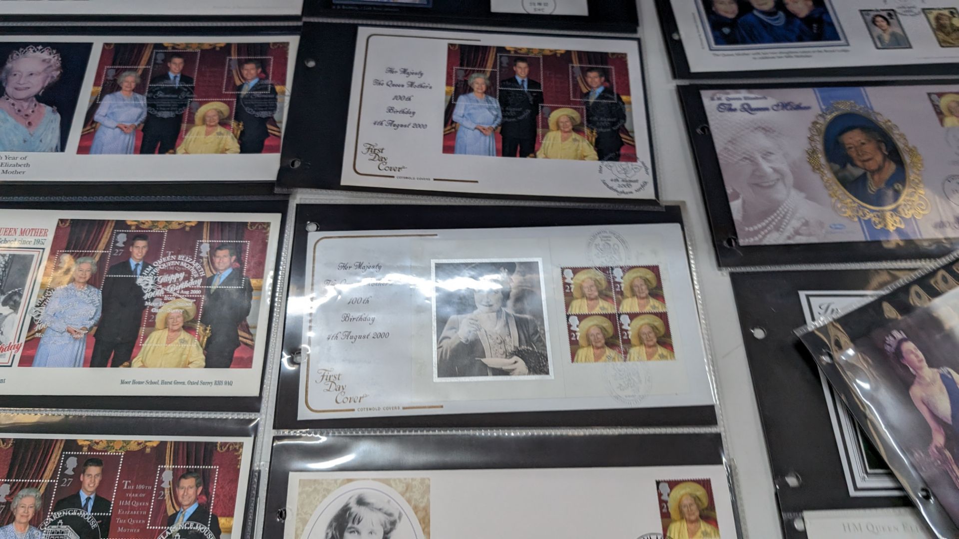 Stamp/first day cover album comprising approximately 73 assorted royal first day cover sets & simila - Image 7 of 43