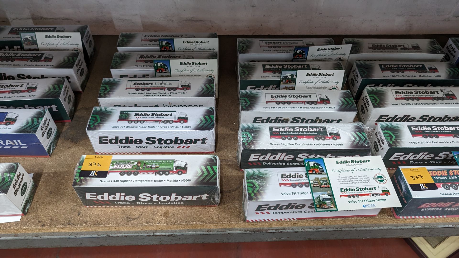 10 assorted Eddie Stobart Atlas Editions model trucks - Image 2 of 13