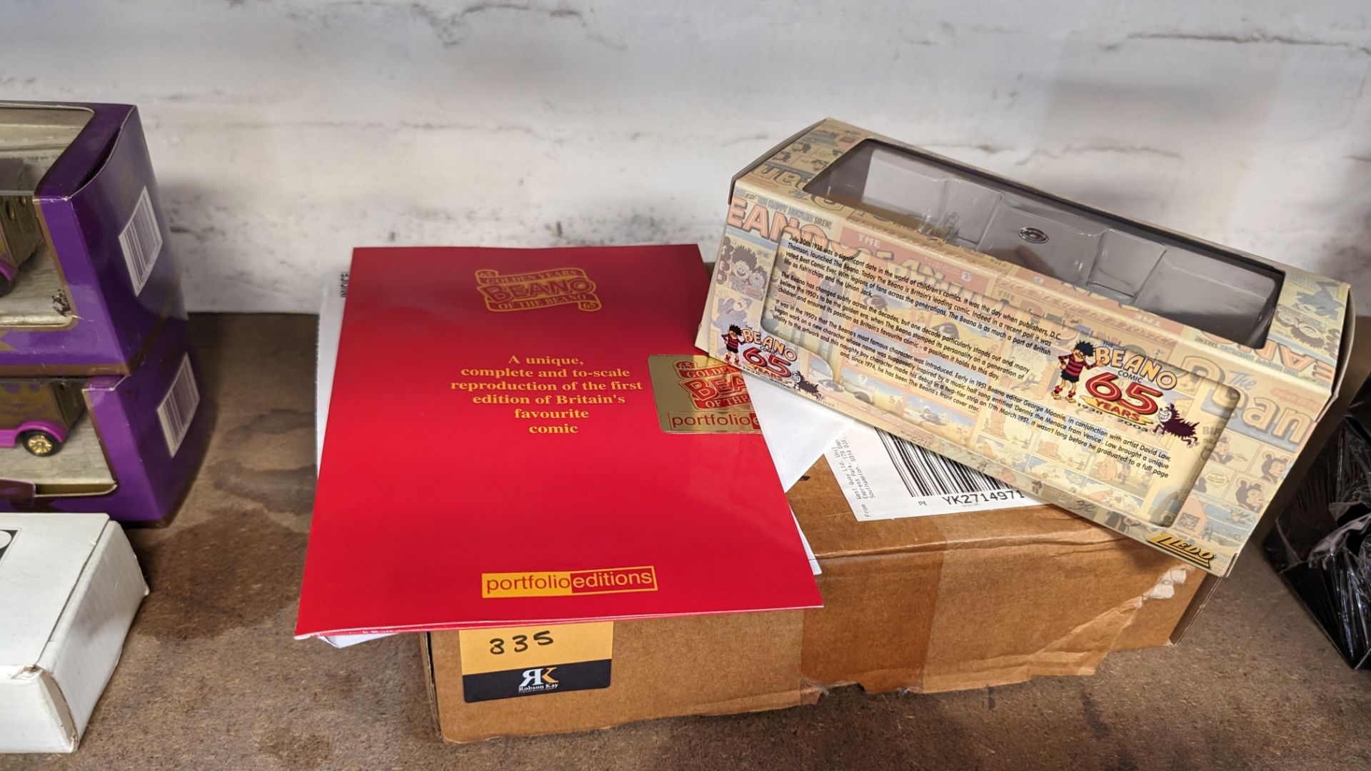 Beano 65th anniversary gift set including reproduction of the first edition of the comic plus 2 mode - Image 7 of 9