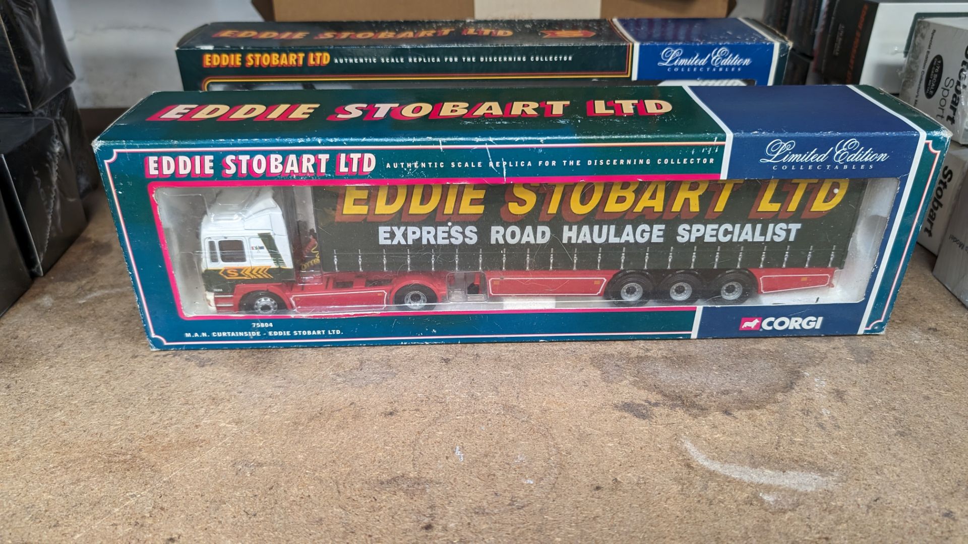 4 off assorted Eddie Stobart model trucks including limited edition - Image 4 of 12