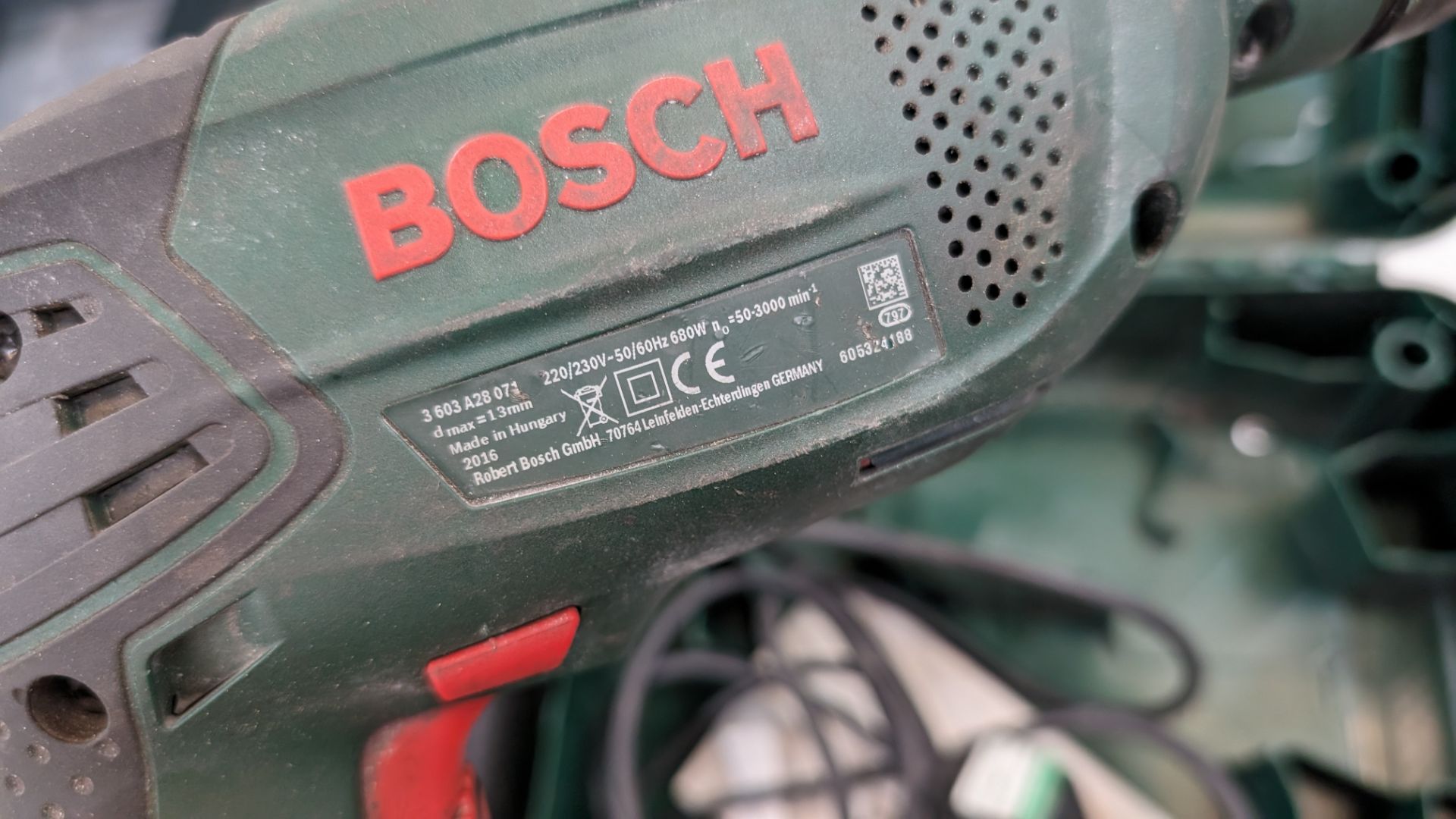 Bosch PSB680RE drill in case - Image 4 of 5