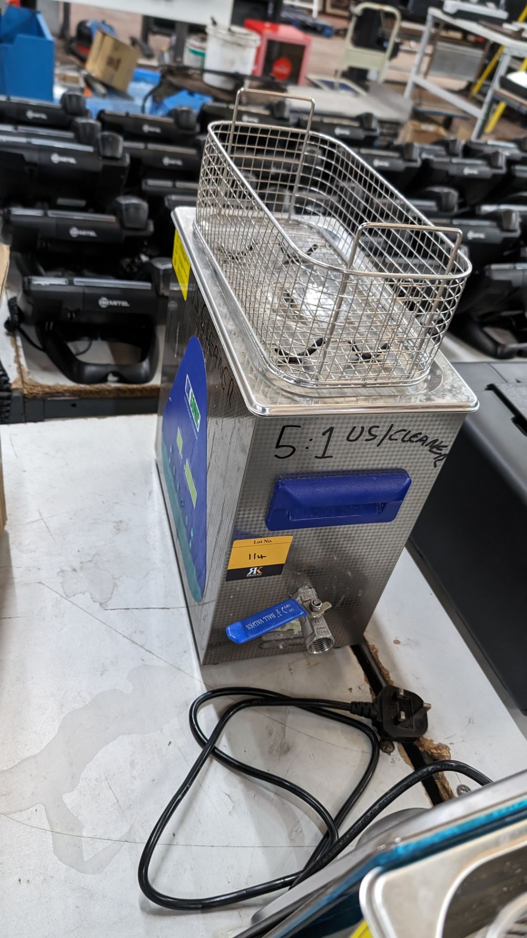 Ultrasonic cleaner model DK-600S - Image 3 of 11