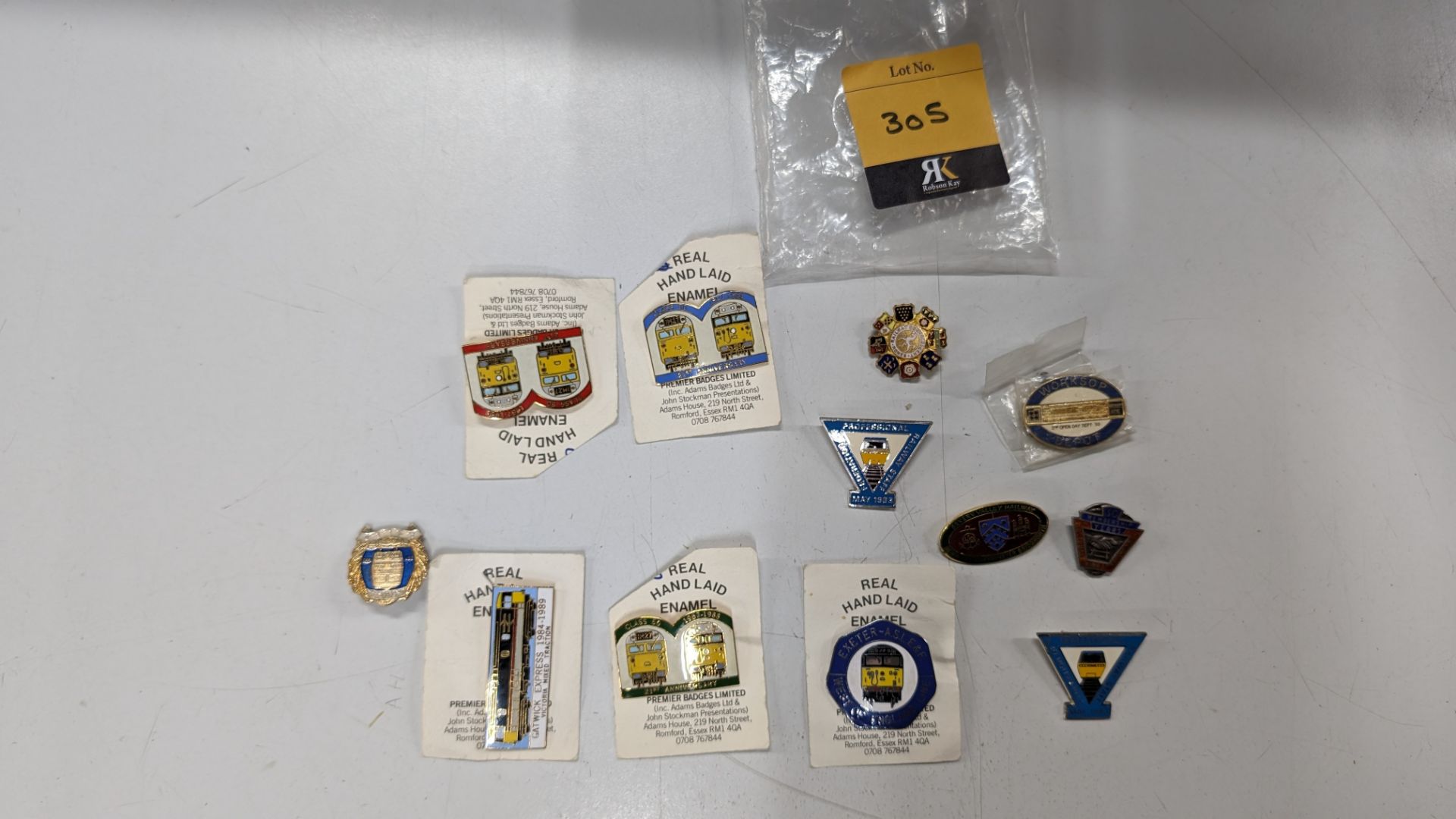 Quantity of railway related badges - Image 2 of 7
