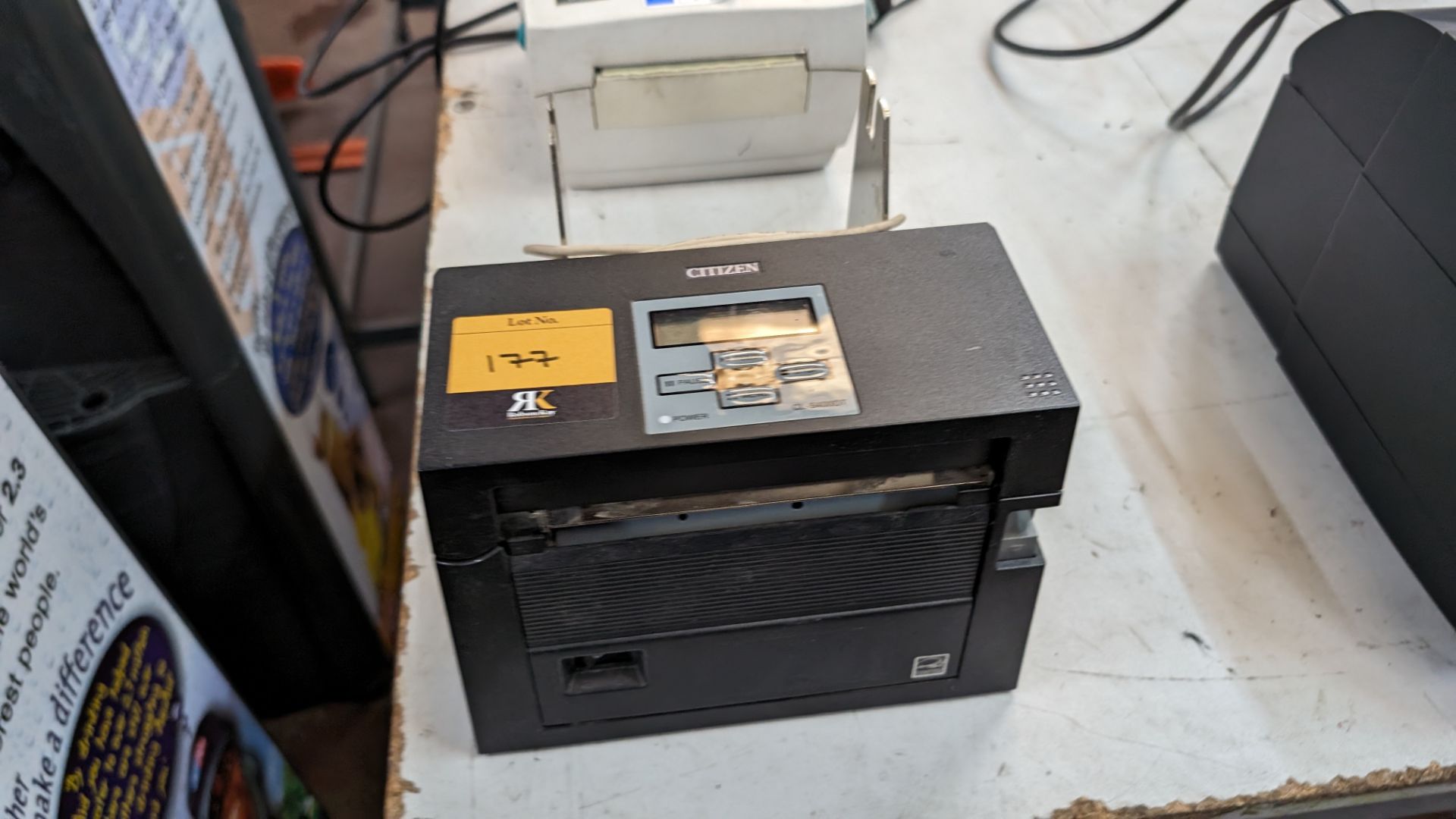 Citizen model CL-S400DT label printer - Image 2 of 7