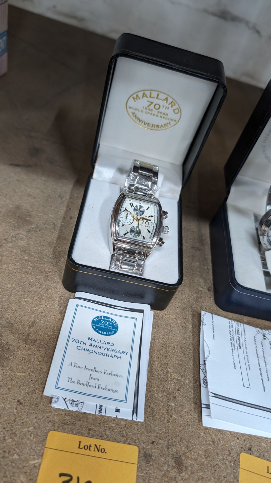 Mallard 70th anniversary chronograph wristwatch - Image 2 of 9