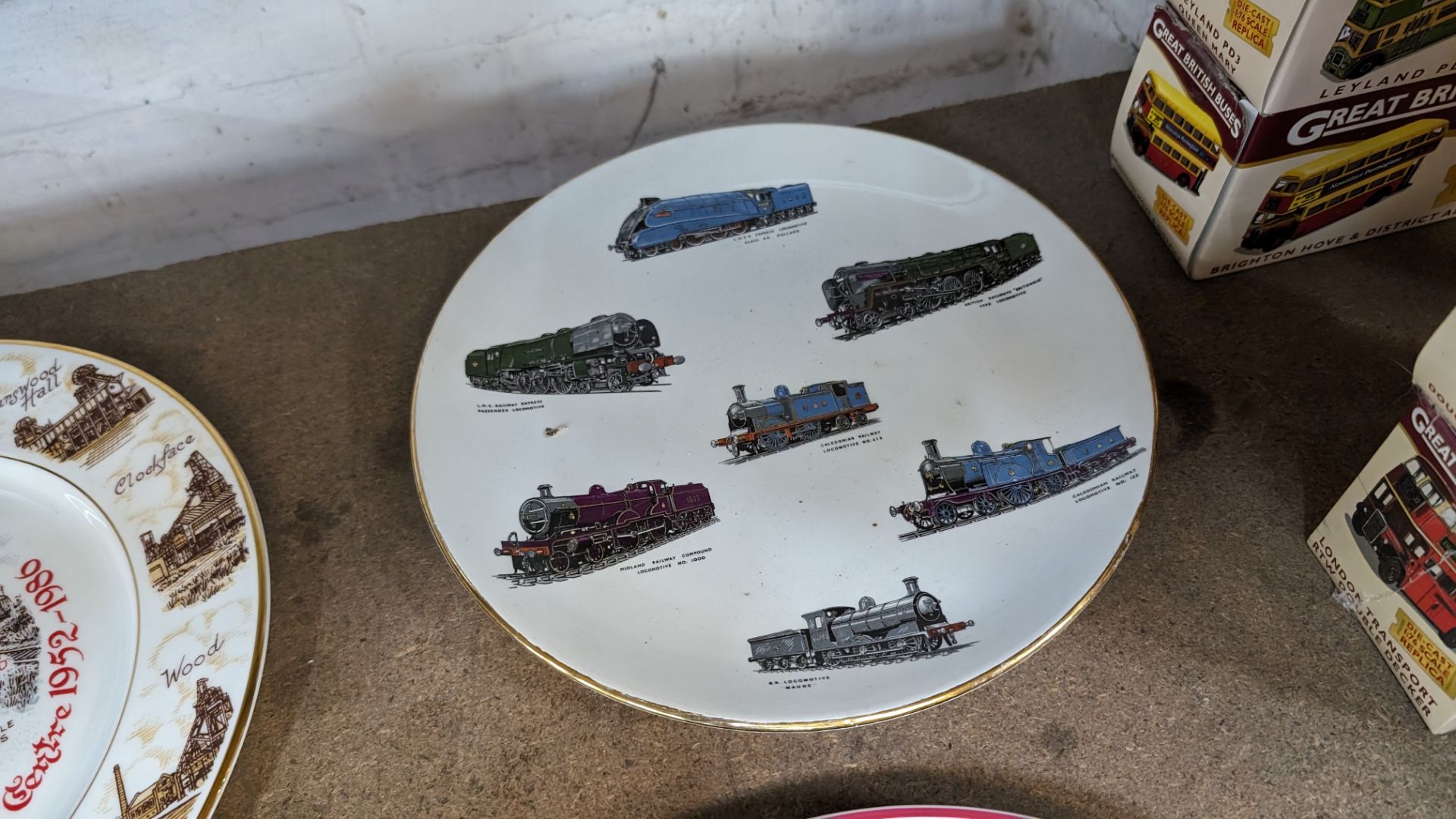 2 off railway related decorative plates, one plate being limited edition plate 269 - Image 5 of 6
