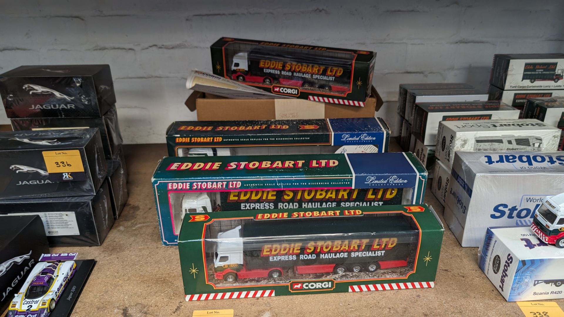 4 off assorted Eddie Stobart model trucks including limited edition - Image 2 of 12
