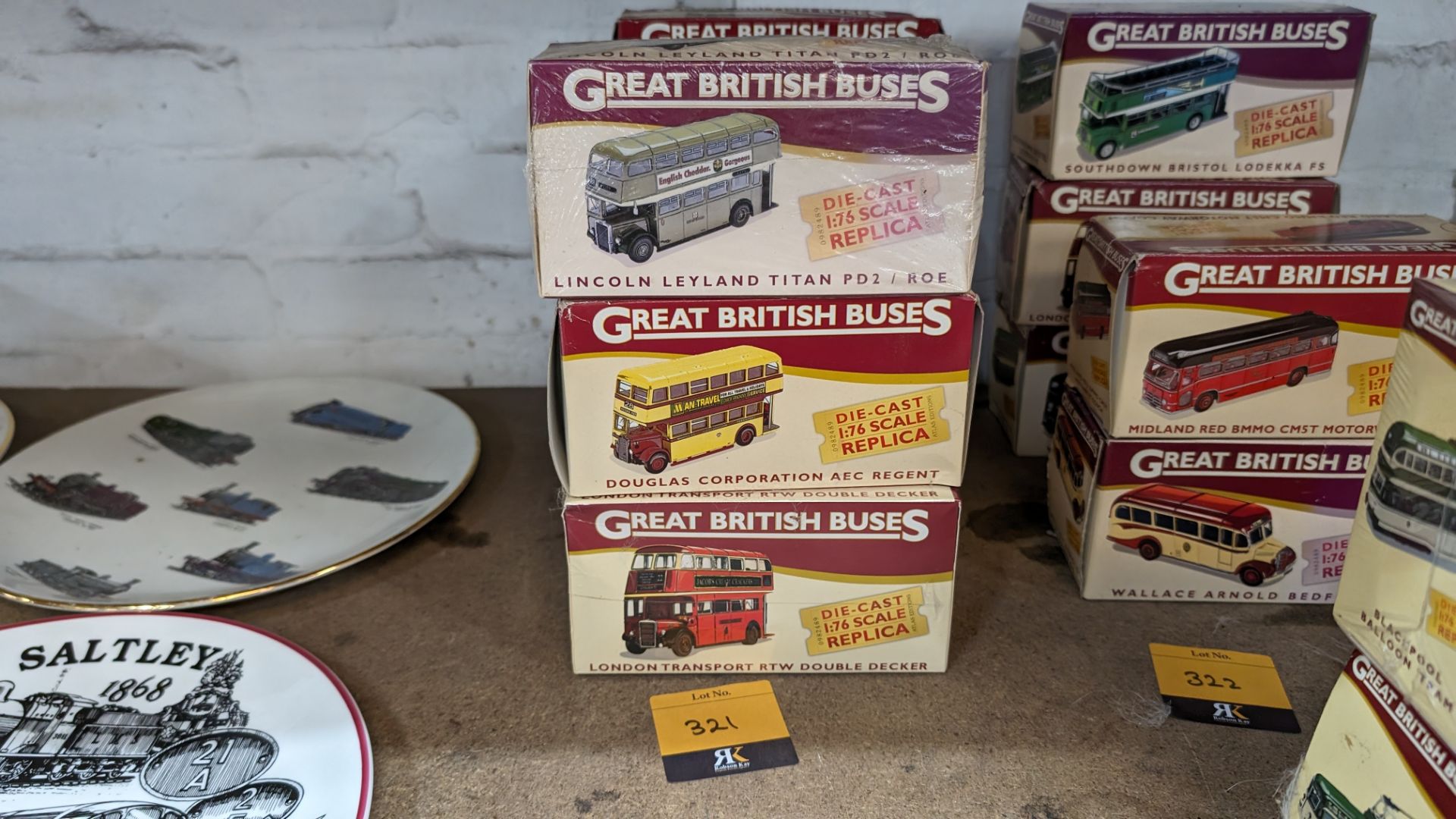 6 assorted Great British Buses die-cast replica buses, 1:76 scale - Image 7 of 11