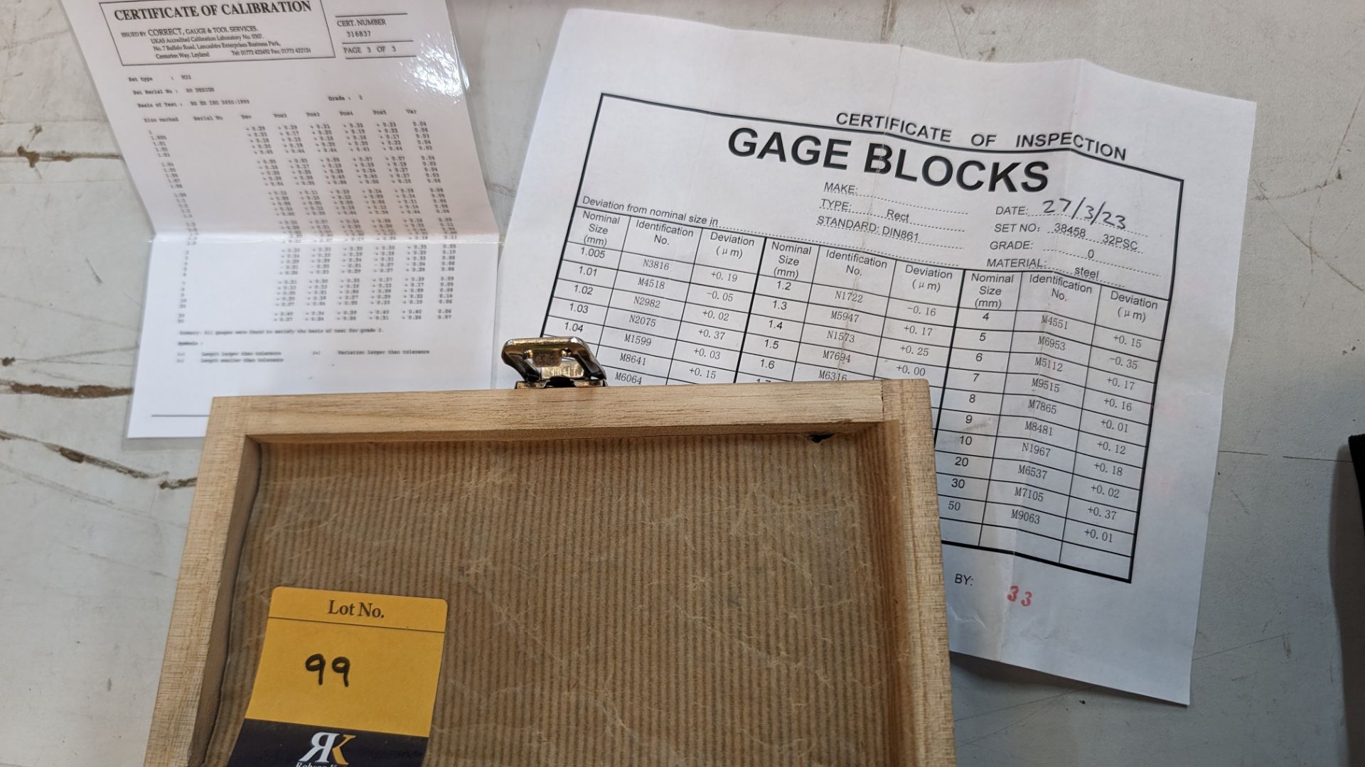 Correct gauge & tool block kit - Image 6 of 11