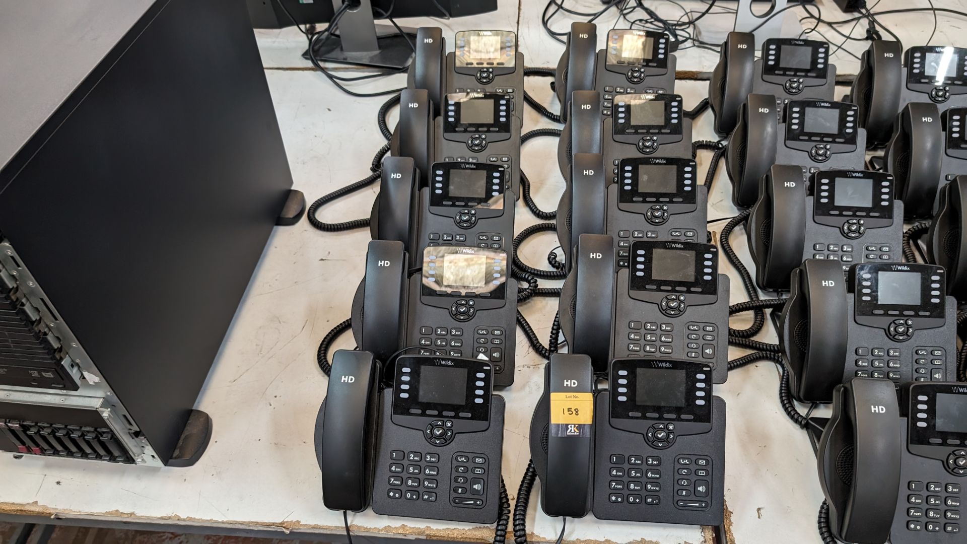 10 off Wildix WorkForce telephone handsets model V.2021 - Image 3 of 9