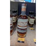 1 off 700ml bottle of Sonoma Cherrywood Rye Whiskey. 47.8% alc/vol (95.6 proof). Distilled and bot