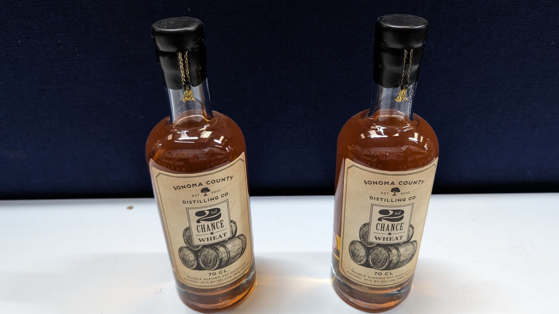 2 off 700ml bottles of Sonoma County 2nd Chance Wheat Double Alembic Pot Distilled Whiskey. 47.1% a - Image 7 of 7