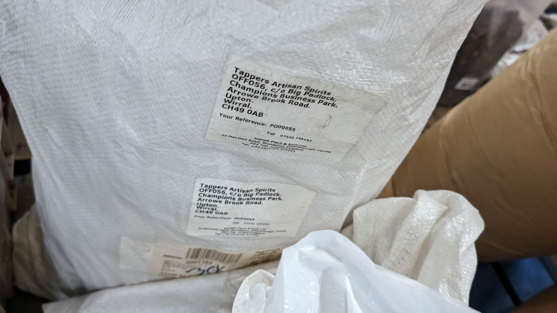 The contents of a pallet of large sacks of coriander seeds. NB: At least 2 of the sacks are best - Image 8 of 9