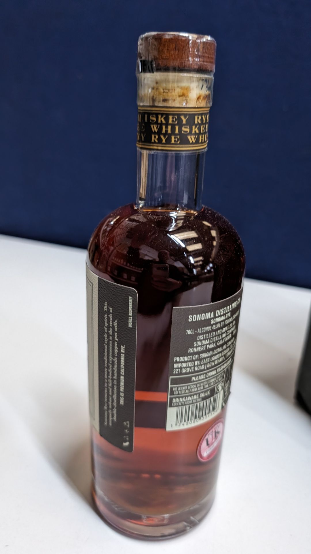 6 off 700ml bottles of Sonoma Rye Whiskey. In Sonoma branded box which includes bottling details on - Image 5 of 7