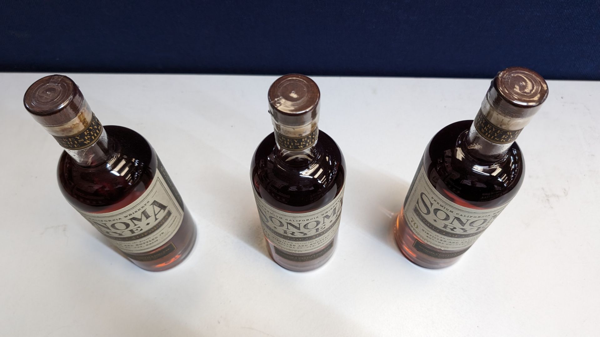 3 off 700ml bottles of Sonoma Rye Whiskey. 46.5% alc/vol (93 proof). Distilled and bottled in Sono - Image 3 of 6