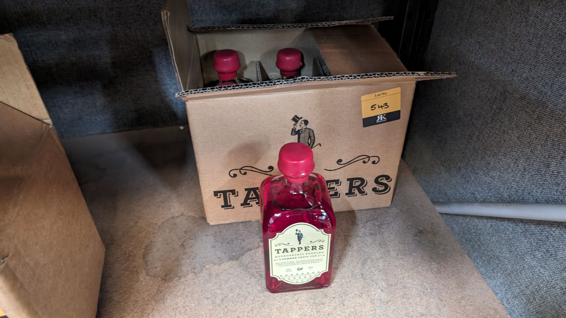 6 off 700ml bottles of Tappers Hydropathic Summer Fruit Cup, 32% ABV. Includes a Tappers presenta - Image 2 of 5