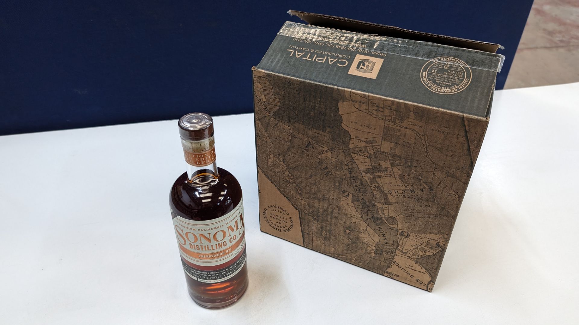 6 off 700ml bottles of Sonoma Cherrywood Rye Whiskey. In Sonoma branded box which includes bottling - Image 5 of 7