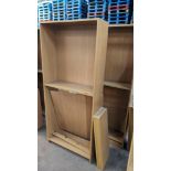 2 off bookcases, each measuring 1800mm x 780mm x 290mm