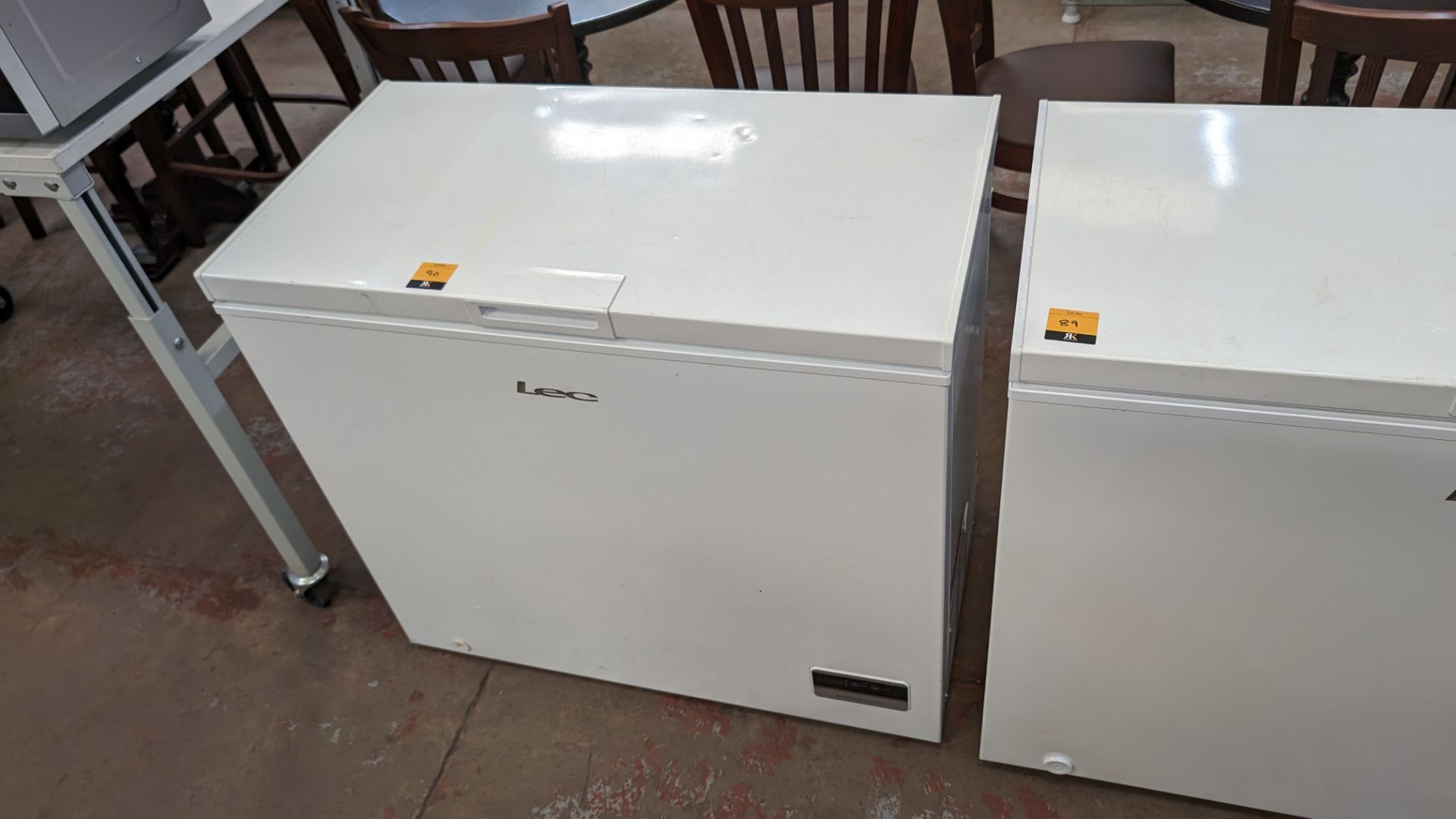 LEC electronic control chest freezer, measuring approximately 950mm long - Bild 2 aus 5