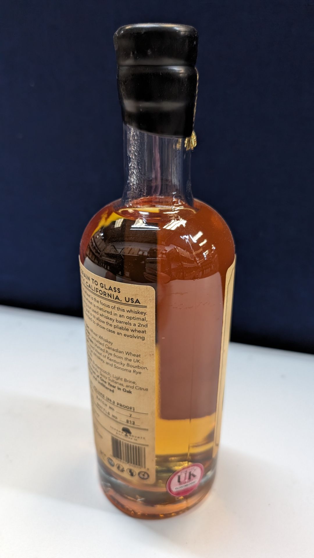 1 off 700ml bottle of Sonoma County 2nd Chance Wheat Double Alembic Pot Distilled Whiskey. 47.1% al - Image 4 of 6