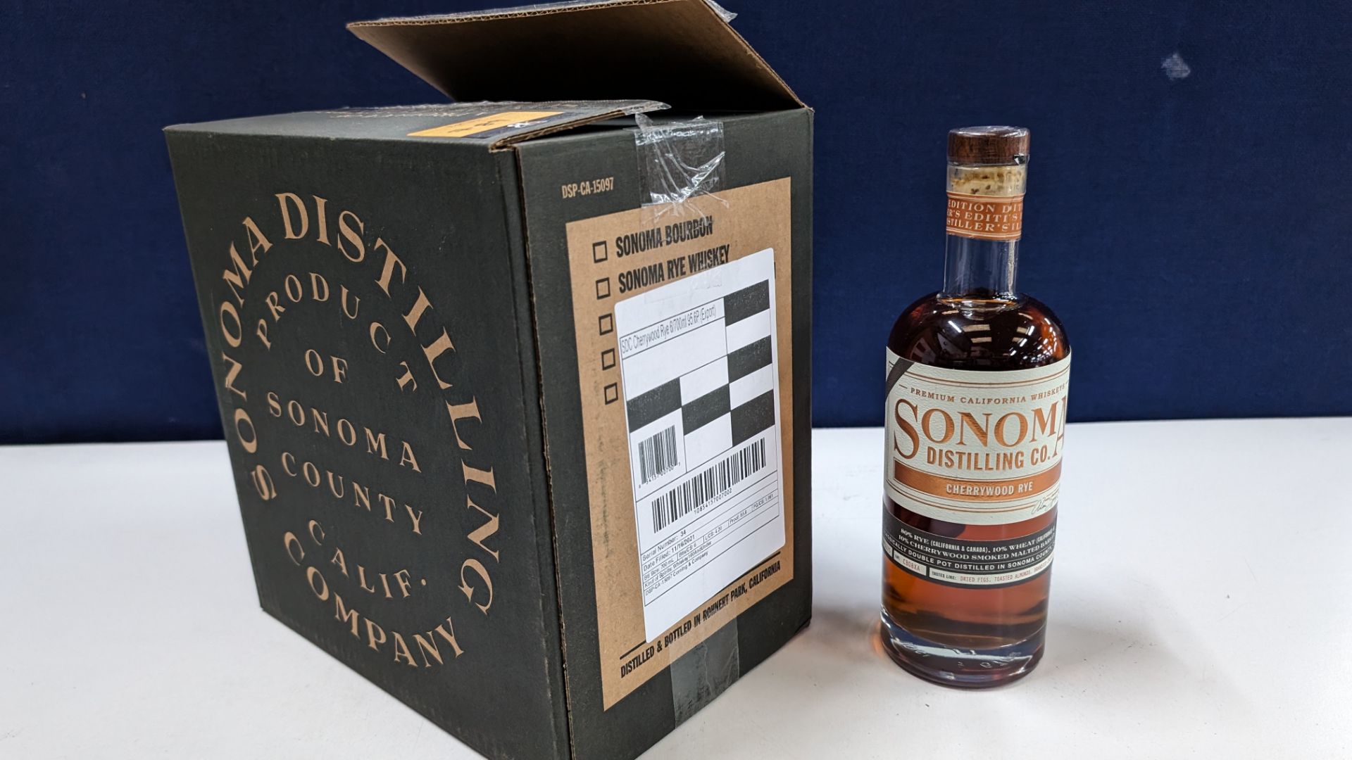 6 off 700ml bottles of Sonoma Cherrywood Rye Whiskey. In Sonoma branded box which includes bottling - Image 2 of 7