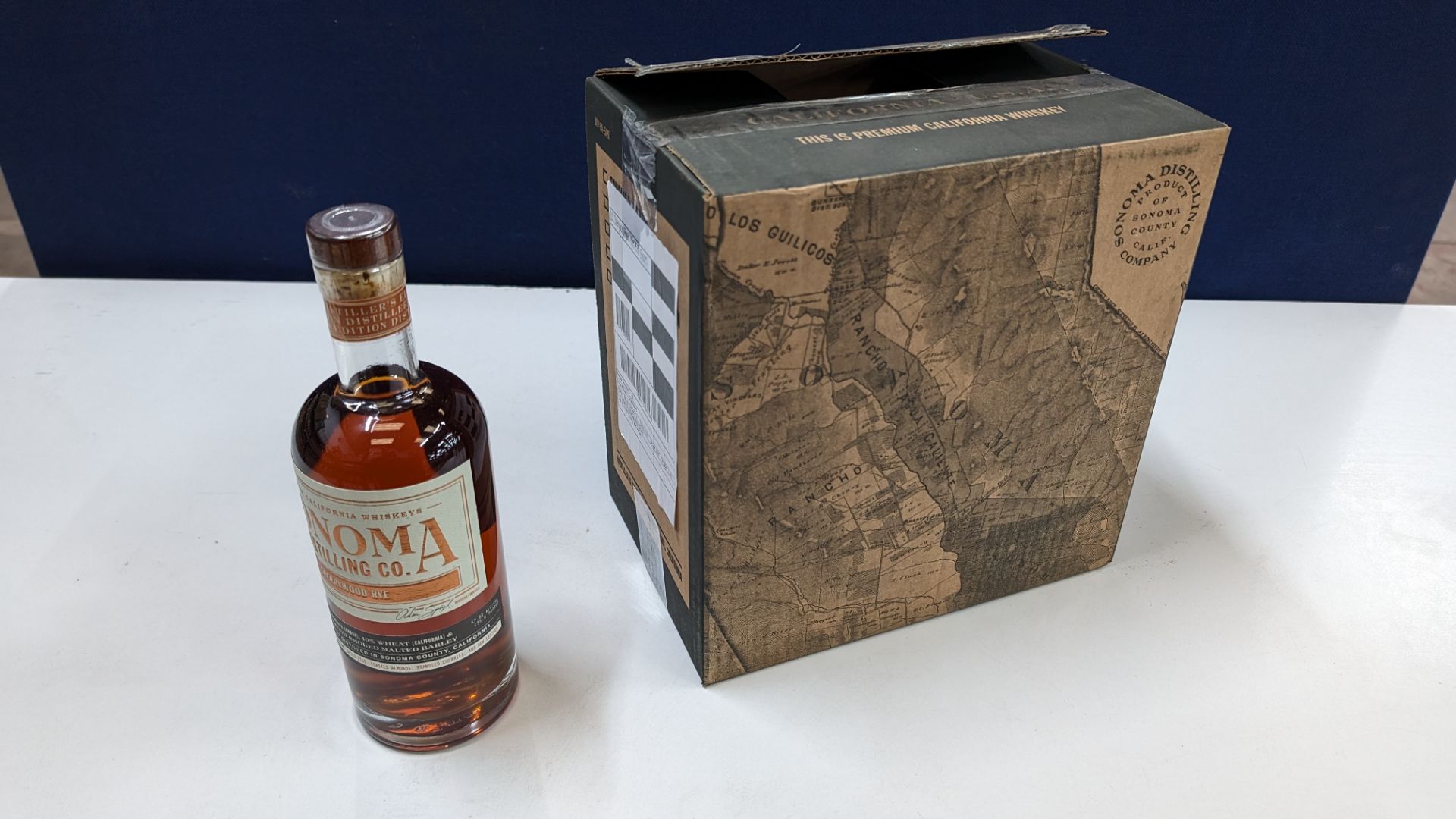 6 off 700ml bottles of Sonoma Cherrywood Rye Whiskey. In Sonoma branded box which includes bottling - Image 6 of 9