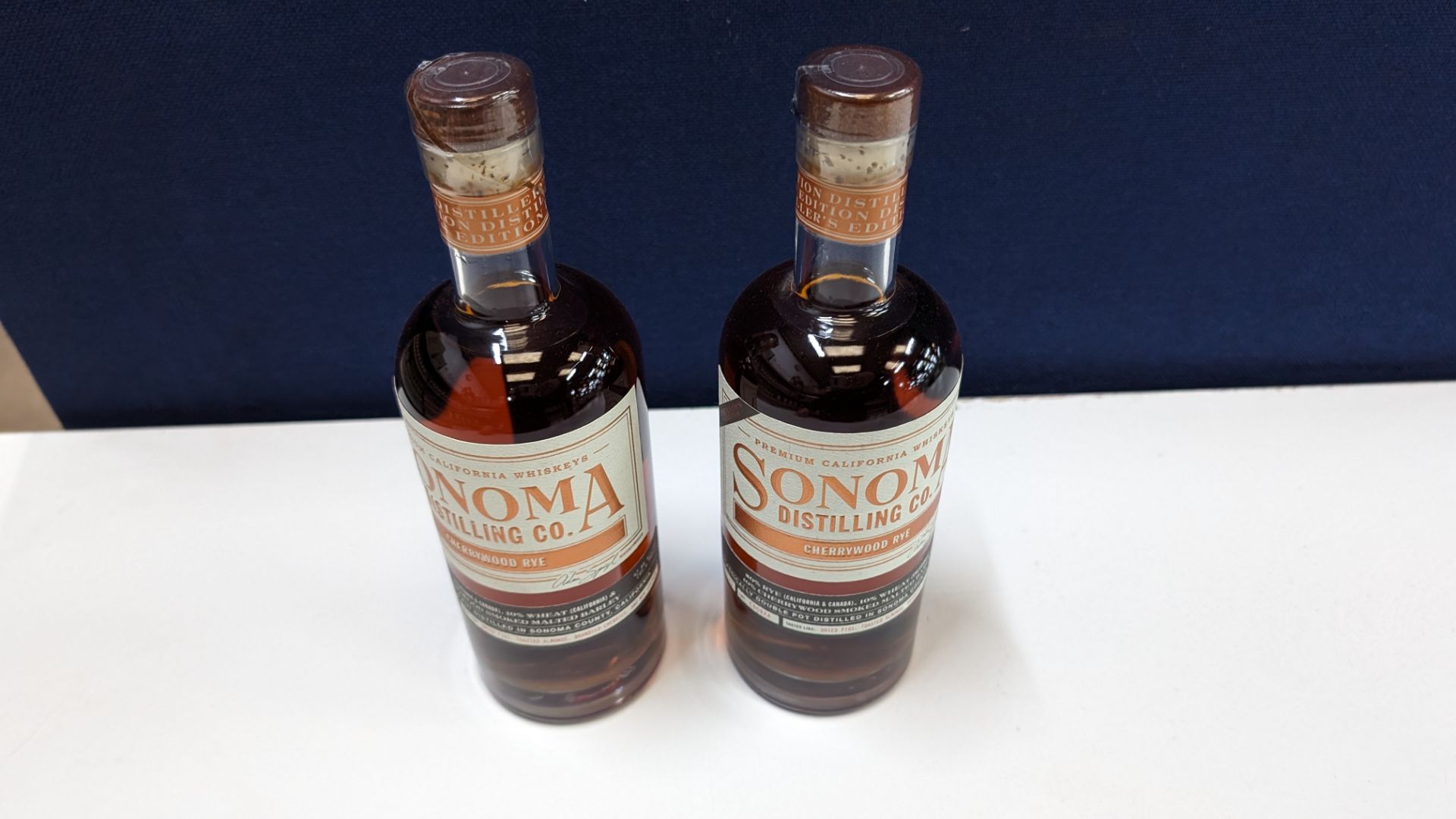 2 off 700ml bottles of Sonoma Cherrywood Rye Whiskey. 47.8% alc/vol (95.6 proof). Distilled and bo - Image 2 of 6