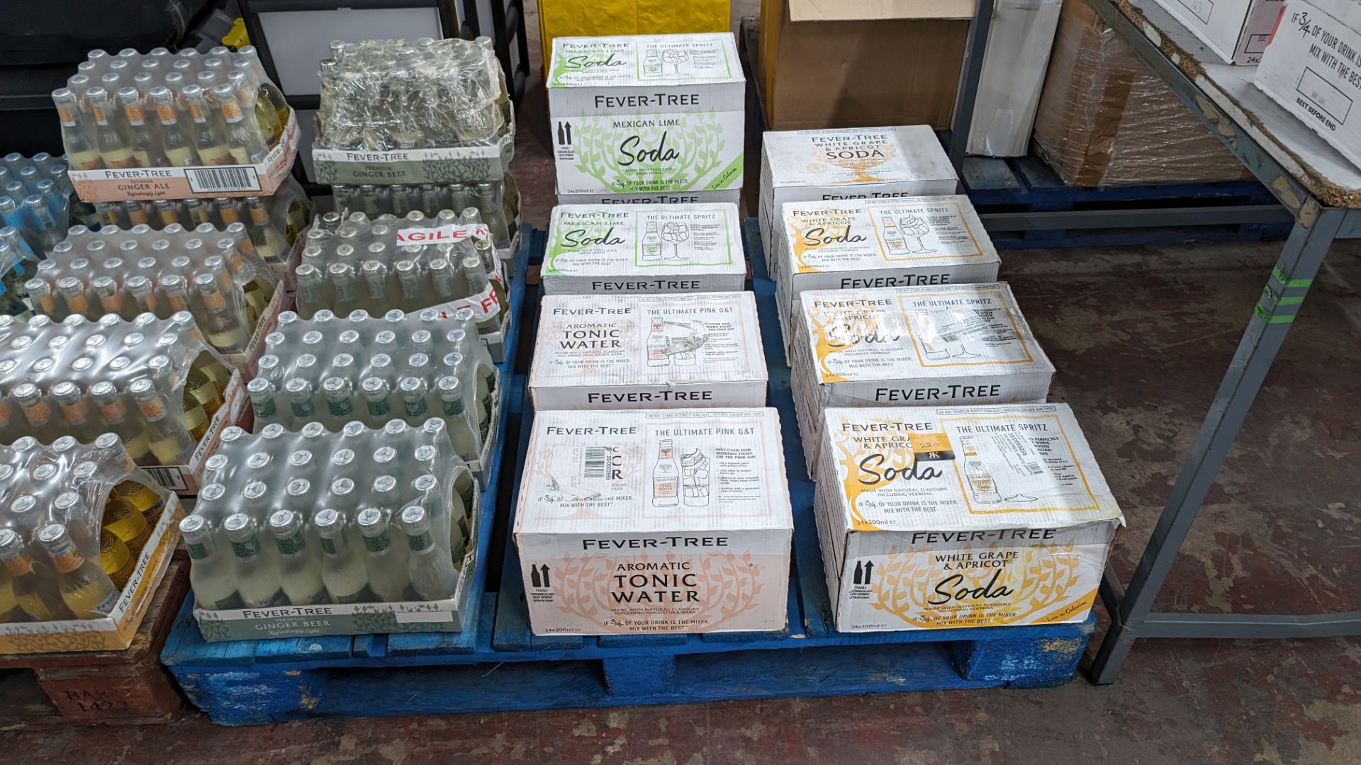 The contents of a pallet of Fever-Tree tonic comprising 9 boxes and 5 trays. NB: The Fever-Tree to - Image 2 of 10
