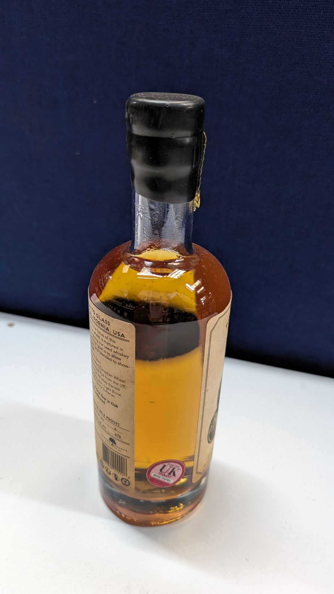 1 off 700ml bottle of Sonoma County 2nd Chance Wheat Double Alembic Pot Distilled Whiskey. 47.1% al - Bild 3 aus 6