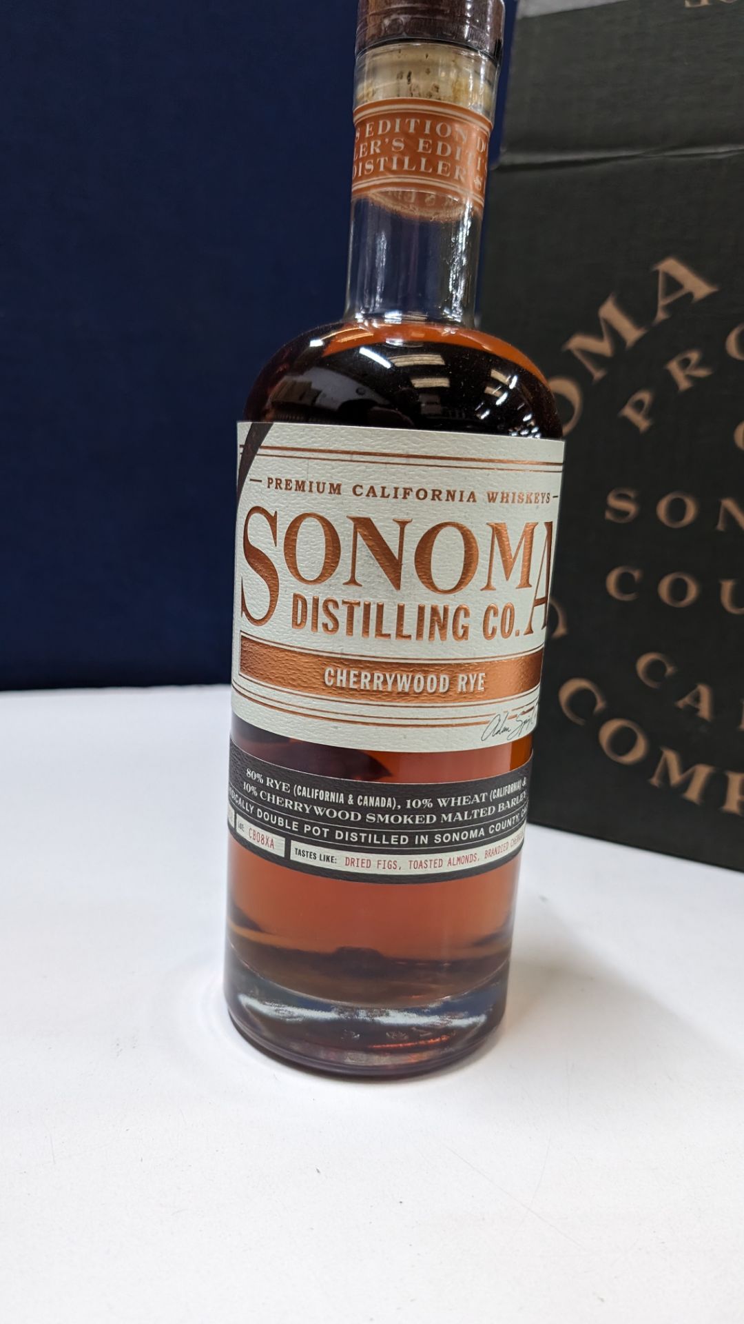6 off 700ml bottles of Sonoma Cherrywood Rye Whiskey. In Sonoma branded box which includes bottling - Image 4 of 9
