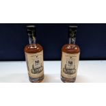 2 off 700ml bottles of Sonoma County 2nd Chance Wheat Double Alembic Pot Distilled Whiskey. 47.1% a