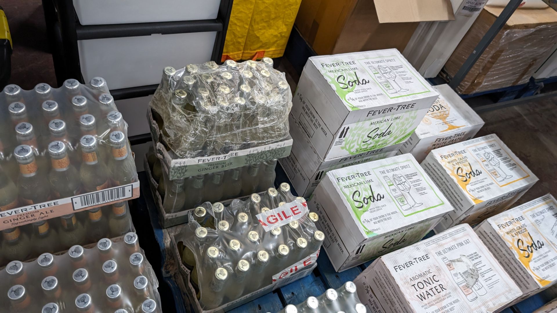 The contents of a pallet of Fever-Tree tonic comprising 9 boxes and 5 trays. NB: The Fever-Tree to - Image 8 of 10