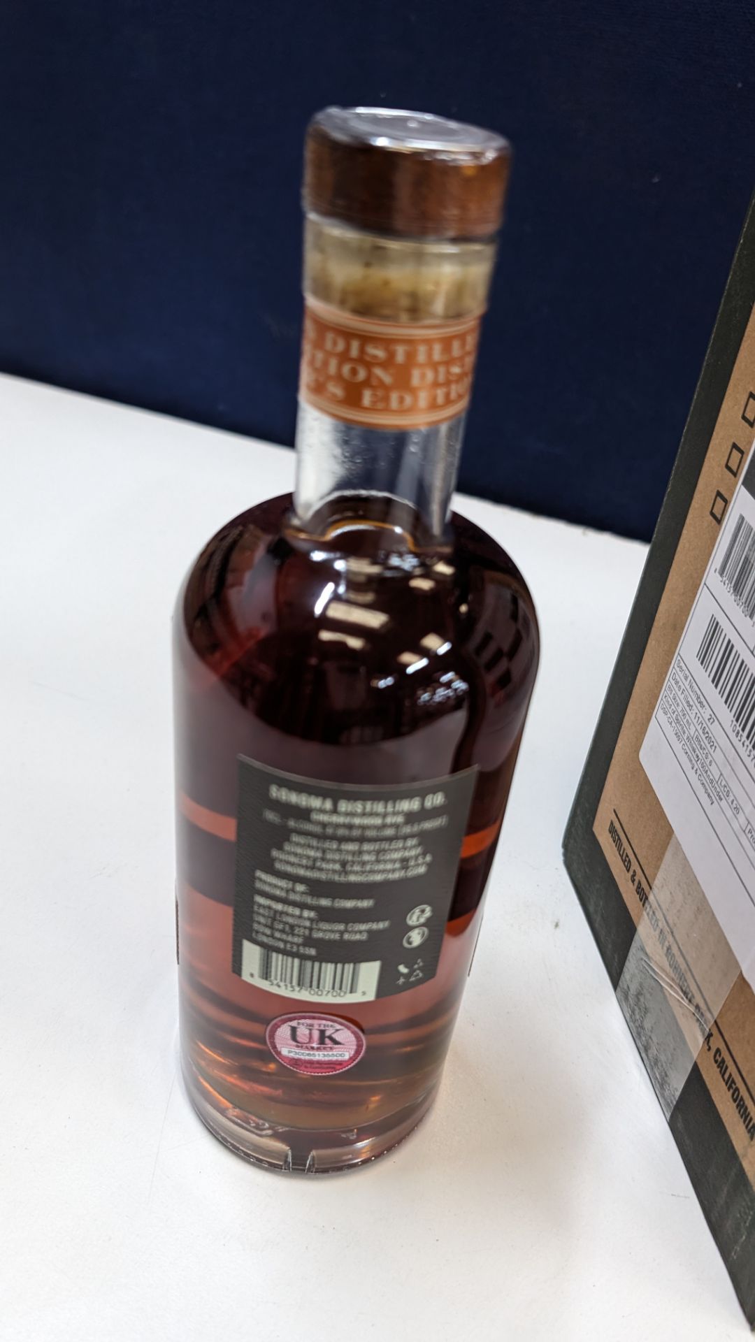 6 off 700ml bottles of Sonoma Cherrywood Rye Whiskey. In Sonoma branded box which includes bottling - Image 6 of 7