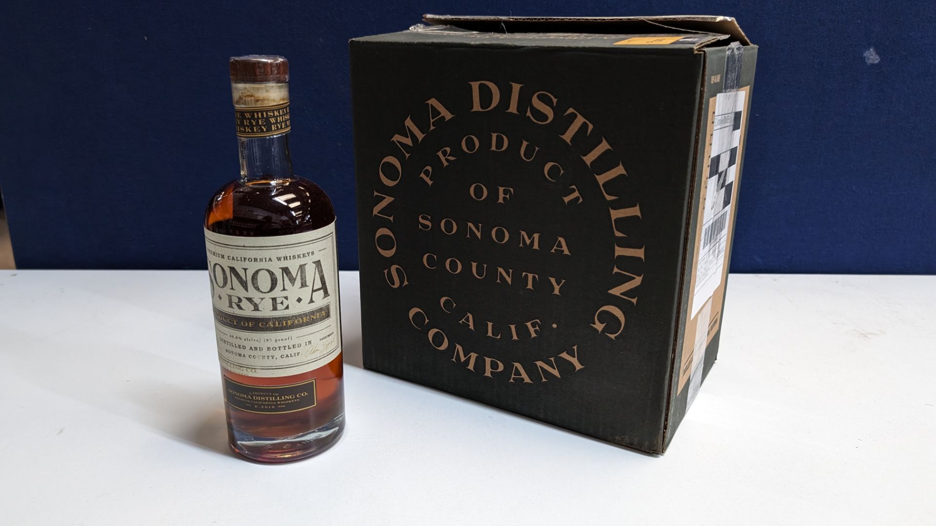 6 off 700ml bottles of Sonoma Rye Whiskey. In Sonoma branded box which includes bottling details on - Image 2 of 7