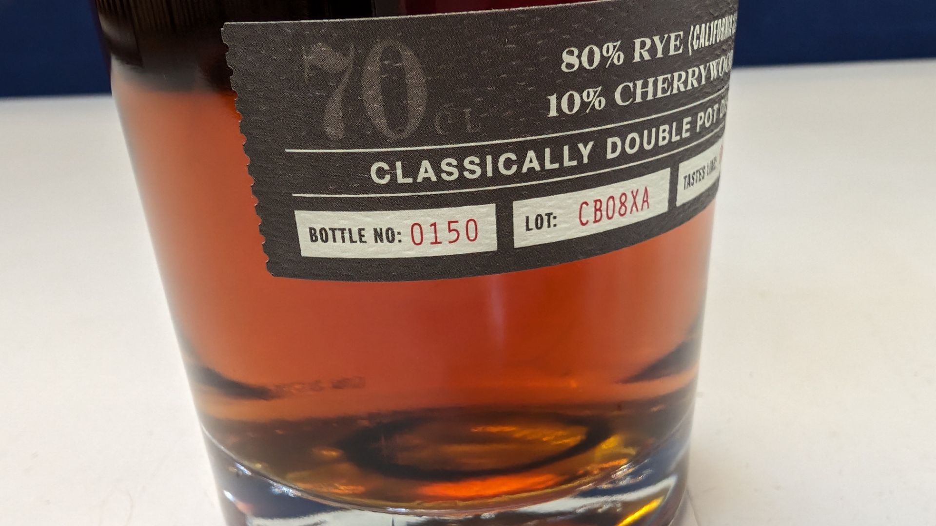 1 off 700ml bottle of Sonoma Cherrywood Rye Whiskey. 47.8% alc/vol (95.6 proof). Distilled and bot - Image 6 of 6