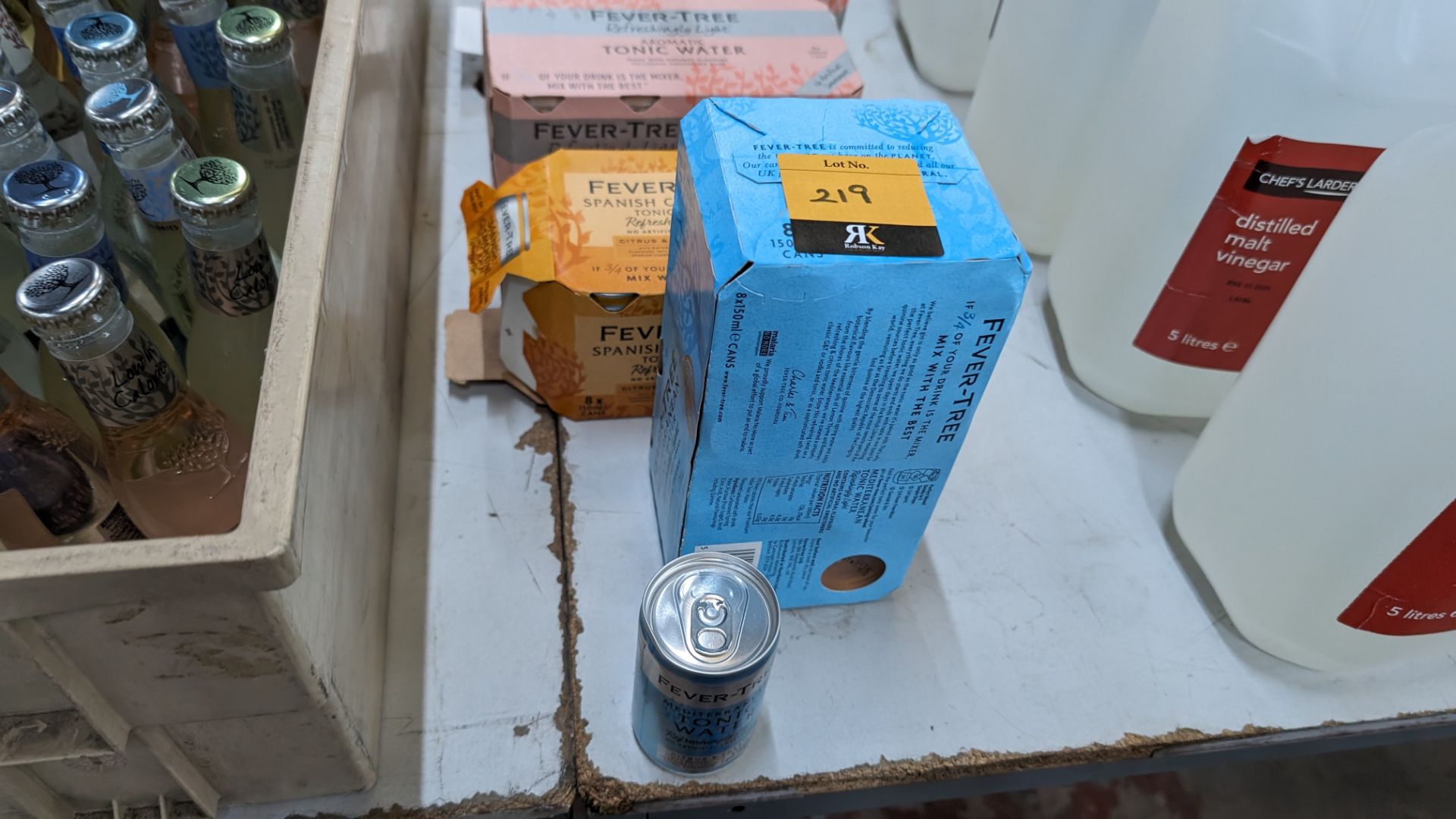Large quantity of Fever-Tree tonic water. This lot comprises 4 large boxes, 5 small boxes, plus the - Image 3 of 12