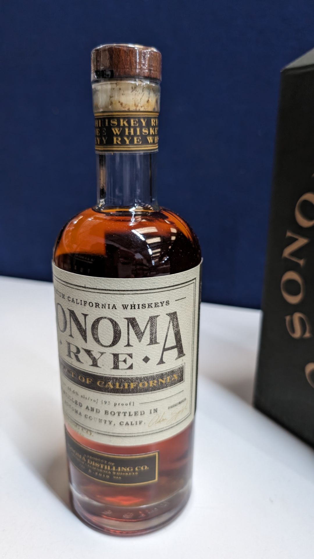 6 off 700ml bottles of Sonoma Rye Whiskey. In Sonoma branded box which includes bottling details on - Image 4 of 7