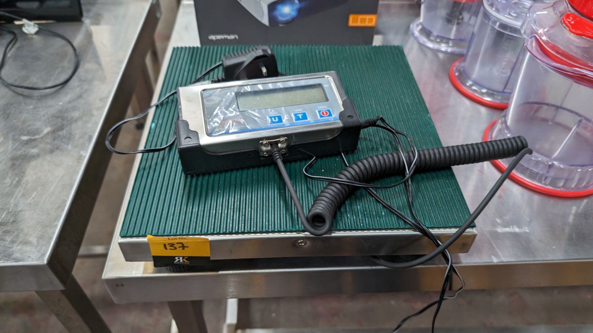CSG small platform scales with wired digital display - Image 2 of 5